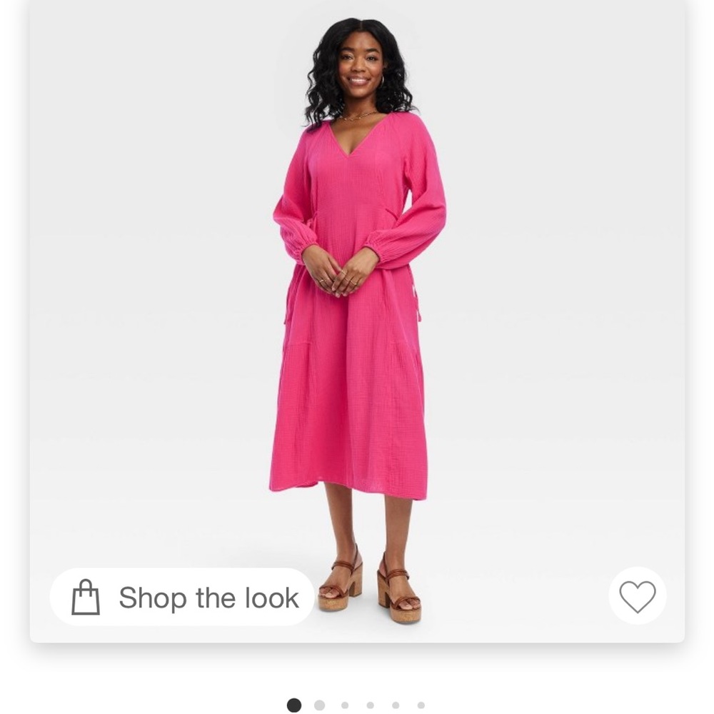 Universal Thread Pink Midi Dress